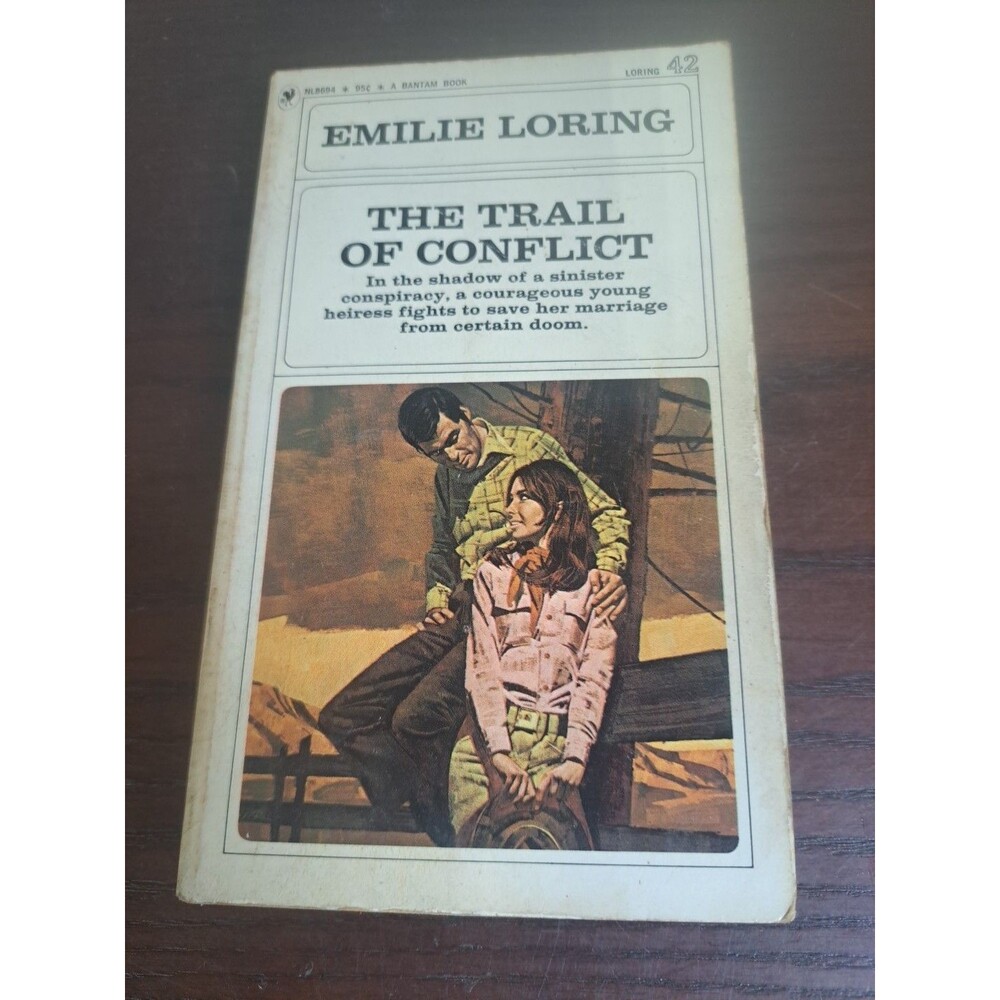 Vintage Emilie Loring The Trail Of Conflict #42 Paperback Book